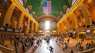 Walking Tour of Grand Central Terminal — New York City 【4K】🇺🇸 [upl. by Shugart]