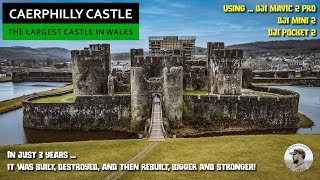 Caerphilly Castle  The Largest in Wales 2nd in Britain [upl. by Aggri]