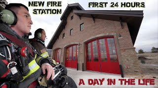 First 24 Hours in a New Fire Station  A Day in the Life [upl. by Grimaud]