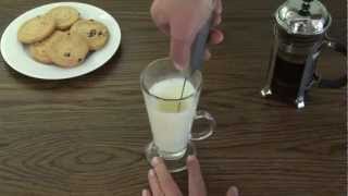 Aerolatte  The Original Steam Free Milk Frother [upl. by Ihcekn]