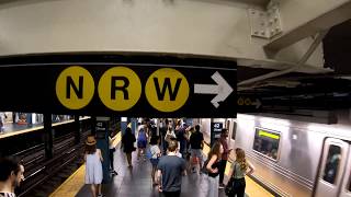 ⁴ᴷ The Busiest NYC Subway Station Times Square–42nd StreetPort Authority Bus Terminal [upl. by Anahcra]