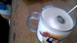 Aerolatte Review Frothing Cold Milk In Under 1 Minute [upl. by Georg]