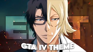 Aizen x Urahara  GTA IV Theme Edit [upl. by Laurene]